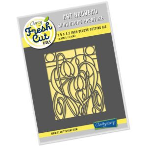 Art Nouveau stiilis lumikellukeste lõiketera